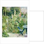 Hollyhocks (Roses trémières), 1884 by Berthe Morisot