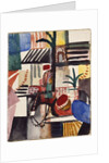 Man with Donkey (Tunisia), 1914 by August Macke