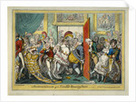 The Inconveniences of a Crowded Drawing Room, 1818 by George Cruikshank