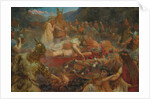 Death of a Viking warrior, 1909 by Charles Ernest Butler