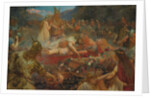 Death of a Viking warrior, 1909 by Charles Ernest Butler