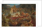 Death of a Viking warrior, 1909 by Charles Ernest Butler
