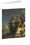 Saint Louis Departing For The Crusade by Antonio Gionima