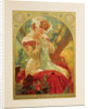 Poster for Lefèvre-Utile. Sarah Bernhardt in the role of Melissinde in La Princesse Lointaine by E by Alfons Marie Mucha