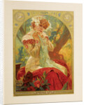 Poster for Lefèvre-Utile. Sarah Bernhardt in the role of Melissinde in La Princesse Lointaine by E by Alfons Marie Mucha