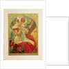Poster for Lefèvre-Utile. Sarah Bernhardt in the role of Melissinde in La Princesse Lointaine by E by Alfons Marie Mucha