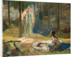 The Revelation. Brunhilde Seeing Siegmund And Sieglinde, 1893 by Gaston Bussière