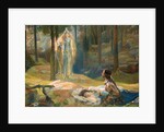 The Revelation. Brunhilde Seeing Siegmund And Sieglinde, 1893 by Gaston Bussière