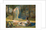 The Revelation. Brunhilde Seeing Siegmund And Sieglinde, 1893 by Gaston Bussière