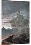 The Norns Vanish. Illustration for Siegfried and The Twilight of the Gods by Richard Wagner, 1910 by Arthur Rackham