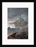 The Norns Vanish. Illustration for Siegfried and The Twilight of the Gods by Richard Wagner, 1910 by Arthur Rackham