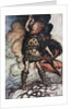 Donner, your lord, summons his hosts! Illustration for The Rhinegold and The Valkyrie by Richard W by Arthur Rackham
