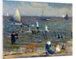 The Little Pier, 1914 by William James Glackens