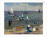 The Little Pier, 1914 by William James Glackens