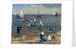 The Little Pier, 1914 by William James Glackens