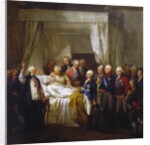 The Death of Stanislaw II August Poniatowski, after 1798 by Marcello Bacciarelli