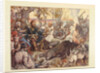 Rest of Grand Prince Vladimir II Monomakh on the Hunt. (The Imperial Hunt in Russia by N. Kutepov), by Viktor Mikhaylovich Vasnetsov
