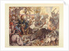 Rest of Grand Prince Vladimir II Monomakh on the Hunt. (The Imperial Hunt in Russia by N. Kutepov), by Viktor Mikhaylovich Vasnetsov