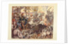 Rest of Grand Prince Vladimir II Monomakh on the Hunt. (The Imperial Hunt in Russia by N. Kutepov), by Viktor Mikhaylovich Vasnetsov