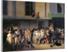 The Entrance to the Théâtre de l?Ambigu-Comique before a Free Performance, 1819 by Louis-Léopold Boilly