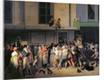 The Entrance to the Théâtre de l?Ambigu-Comique before a Free Performance, 1819 by Louis-Léopold Boilly