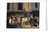 The Entrance to the Théâtre de l?Ambigu-Comique before a Free Performance, 1819 by Louis-Léopold Boilly