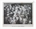 Group of Thirty-Five Heads, 1825 by Louis-Léopold Boilly