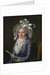 Portrait of Madame de Genlis, 1790 by Adélaïde Labille-Guiard