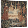 Woman Bathing surrounded by Attendants (Tapestry series La Vie Seigneuriale), c. 1500 by Anonymous master