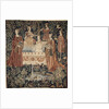 Woman Bathing surrounded by Attendants (Tapestry series La Vie Seigneuriale), c. 1500 by Anonymous master