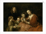 Family portrait, ca 1665 by Rembrandt van Rhijn