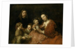 Family portrait, ca 1665 by Rembrandt van Rhijn
