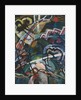 Sketch I for Painting with White Border (Entwurf I zum Bild mit weissem Rand), 1913 by Wassily Vasilyevich Kandinsky