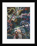 Sketch I for Painting with White Border (Entwurf I zum Bild mit weissem Rand), 1913 by Wassily Vasilyevich Kandinsky