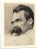 Portrait of Friederich Nietzsche, 1899-1900 by Hans Olde