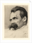 Portrait of Friederich Nietzsche, 1899-1900 by Hans Olde