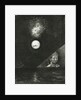 On the Horizon, the Angel of Certitude, and in the Dark Sky, a Questioning Glance. Series: For Edgar by Odilon Redon
