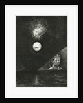 On the Horizon, the Angel of Certitude, and in the Dark Sky, a Questioning Glance. Series: For Edgar by Odilon Redon
