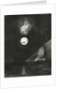 On the Horizon, the Angel of Certitude, and in the Dark Sky, a Questioning Glance. Series: For Edgar by Odilon Redon