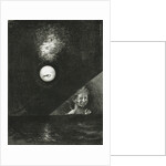 On the Horizon, the Angel of Certitude, and in the Dark Sky, a Questioning Glance. Series: For Edgar by Odilon Redon