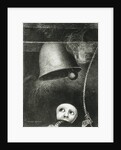 A Mask Sounds the Death Knell. Series: For Edgar Poe, 1882 by Odilon Redon