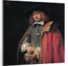 Portrait of Jan Six, ca 1654 by Rembrandt van Rhijn