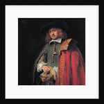 Portrait of Jan Six, ca 1654 by Rembrandt van Rhijn