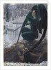 The Death of the Grave Digger (La mort du fossoyeur), 1895-1900 by Carlos Schwabe