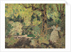Misia in the Woods, 1897-1899 by Édouard Vuillard