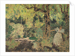 Misia in the Woods, 1897-1899 by Édouard Vuillard