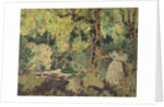 Misia in the Woods, 1897-1899 by Édouard Vuillard