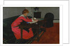 Misia at her desk, 1897 by Felix Edouard Vallotton