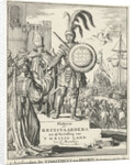 Knight with the coat of arms of Jerusalem by Timotheus Ten Hoorn