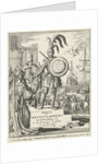 Knight with the coat of arms of Jerusalem by Timotheus Ten Hoorn